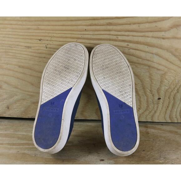 Rothy's Shoes 7 Womens Blue The Original Slip On Sneakers - Picture 5 of 5